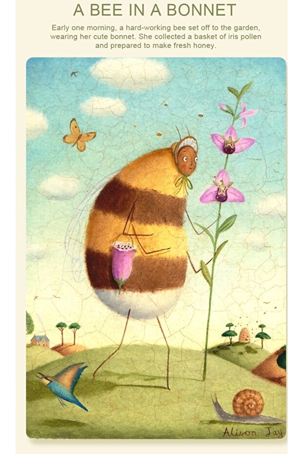 Yaratıcı Puzzle- Şapkalı Arı - 1