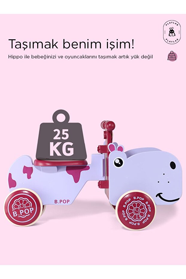 Hippo Walker Bebek Yürüteci - 4