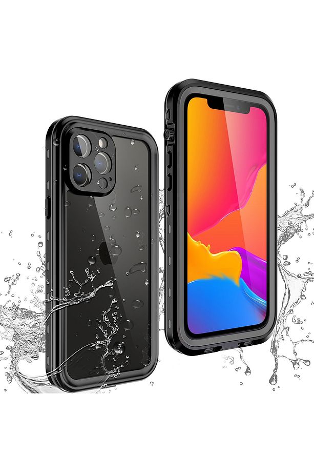 Iphone 13 Pro Max Uyumlu Kılıf 360 Derece Kaplar Proff Su Geçirmez Zırh Tank Kapak Case - 1
