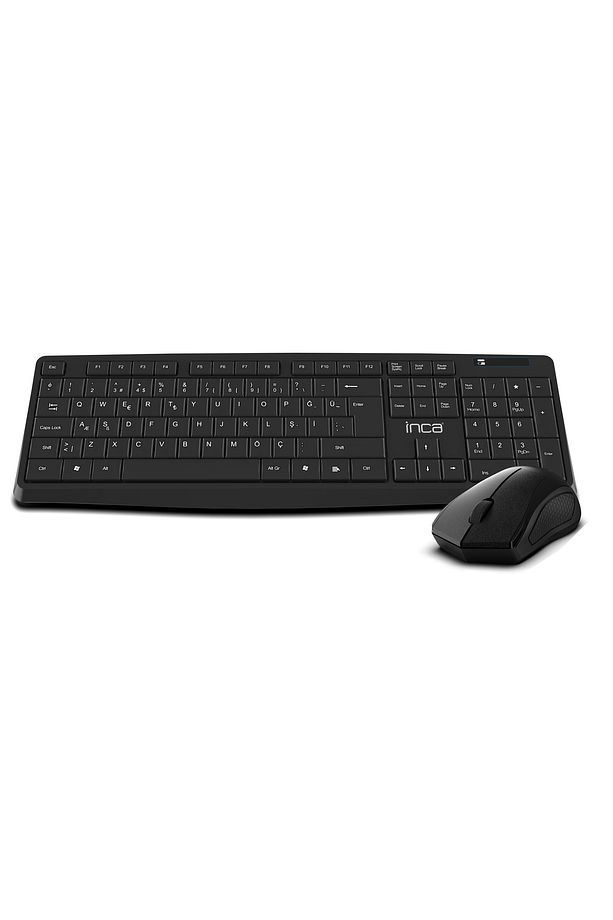Iws-538 Wireless Slim Dizayn Soft Touch Q Klavye & Mouse Set - 1