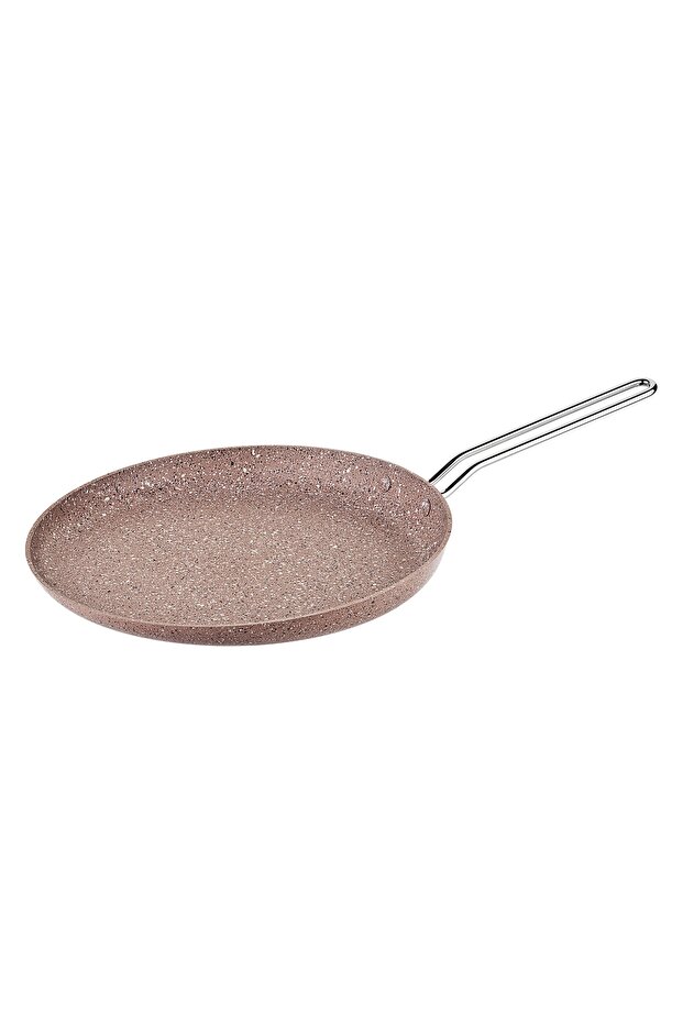 3234 One Piece Bio Granite 24 Cm Crepe Pan Milk Coffee Color