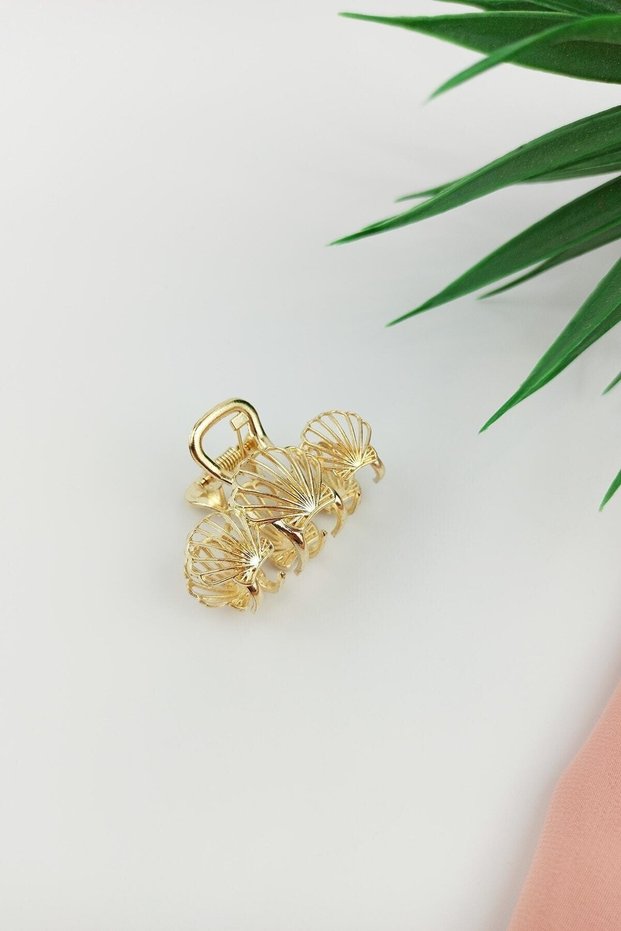 Sea Shell Small Metal Latch Clasp