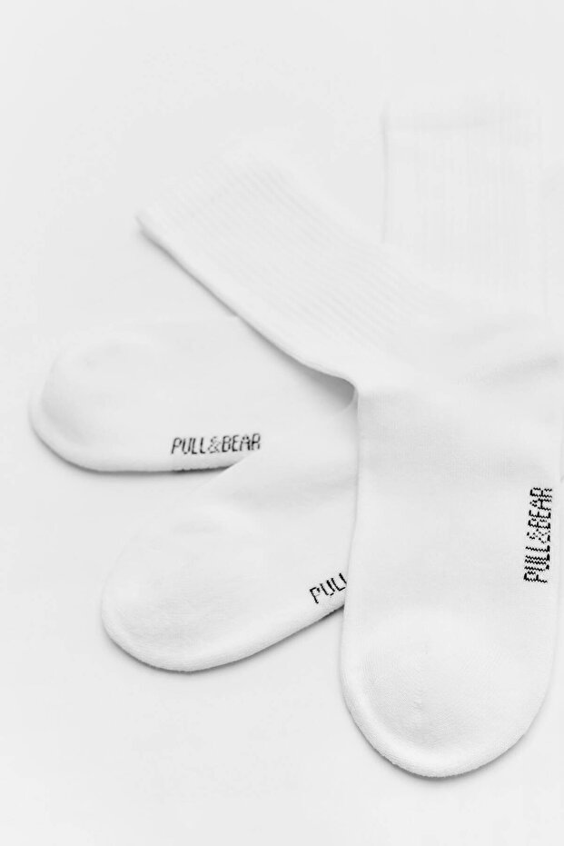 3'lü Uzun Basic Çorap Paketi - 2