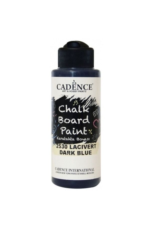 Chalkboard Paint 120ml Kara Tahta Boyası 2530 Lacivert - 1