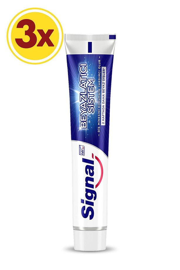Beyazlatıcı Sistem Diş Macunu 75 ml X3 - 2
