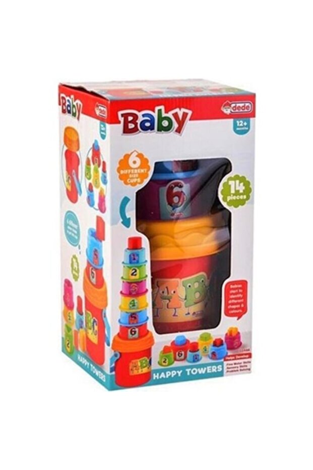 Neşeli Kuleler 14 Parça - 1