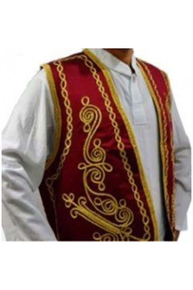 Men's Burgundy Local Vest
