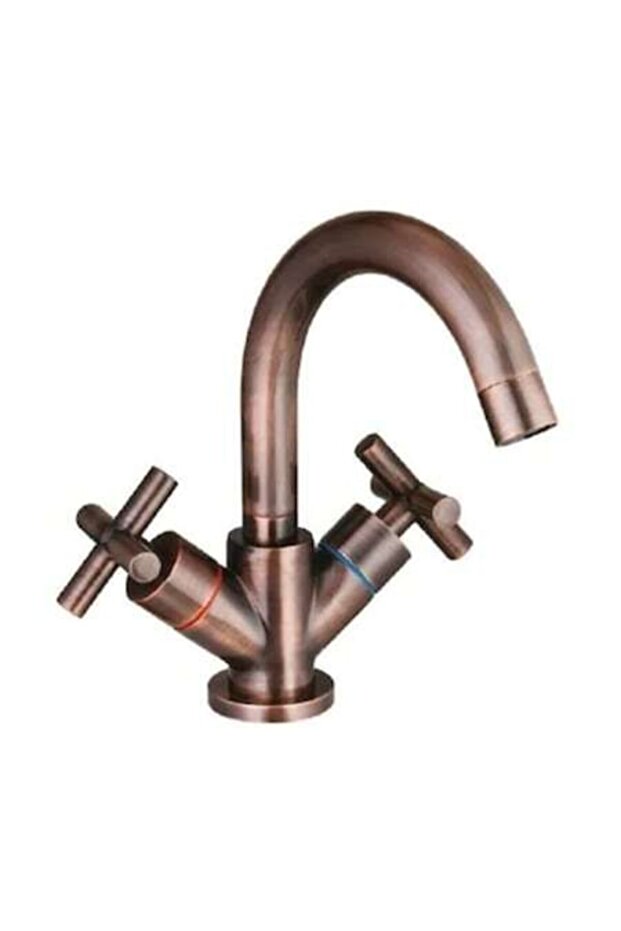 Nino Copper Oxide Sink Faucet - Swivel Spout
