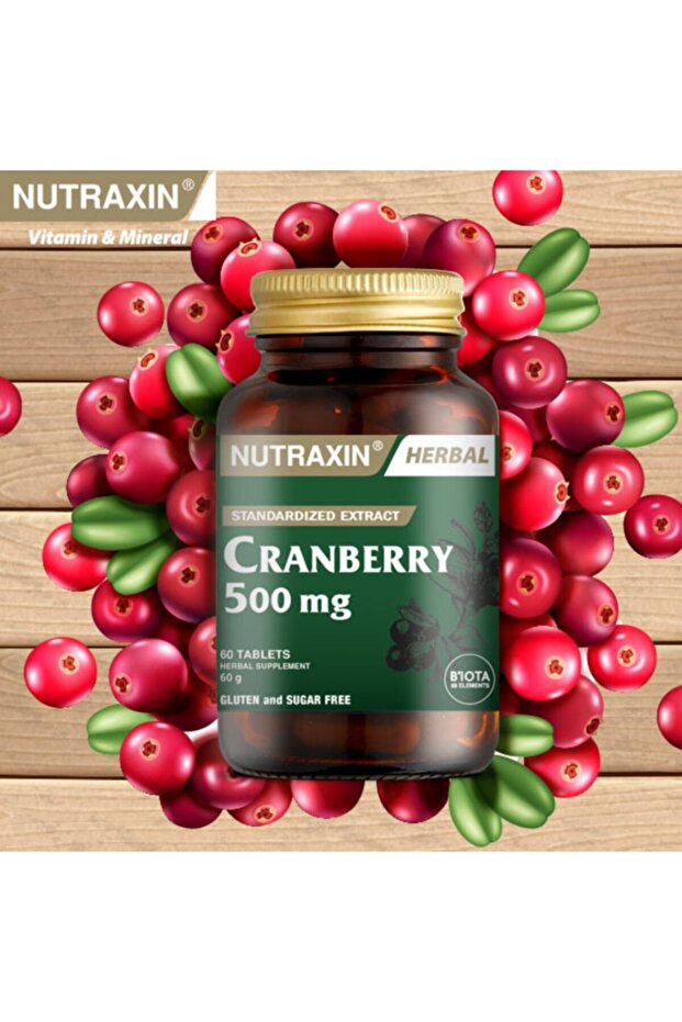 Cranberry 500mg 60 Tablets + Hap Kutusu - 2