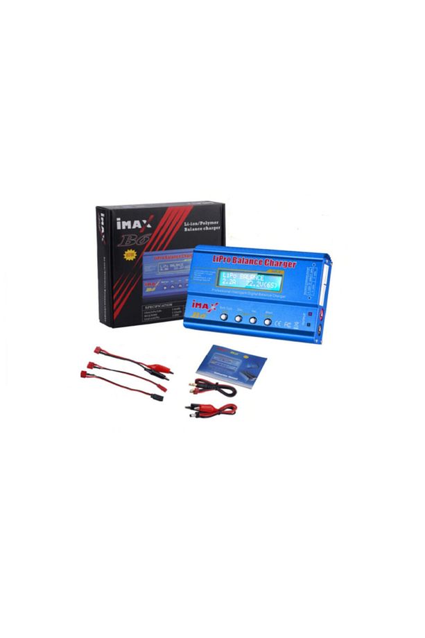 Imax B6 80w Rc Lityum Pil Şarj Cihazı 18650 Lityum Pil Şarj - 1