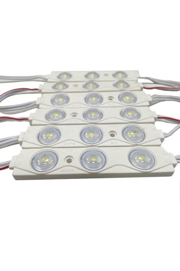 10 Adet Mercek Modul Led Beyaz Renk 1,5 W - 2