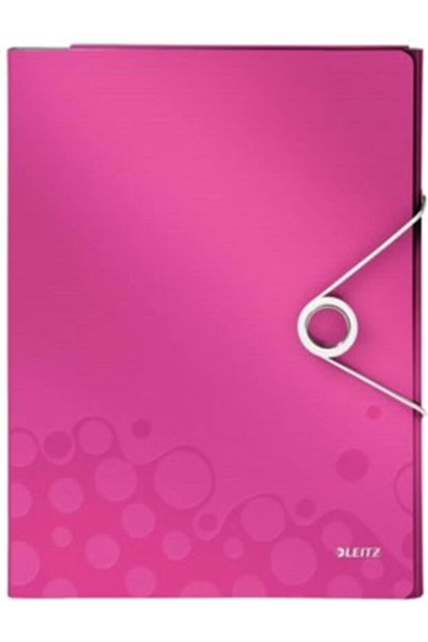 Active Wow Kalın Lastikli Dosya Metalik Pembe - 1