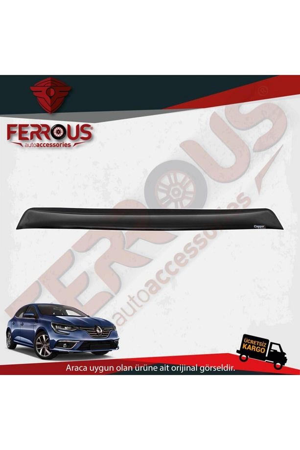 Renault Megane 4 Arka Cam Üstü Spoyler 2016 Ve Üstü - 2