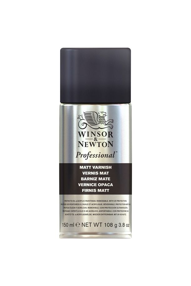Winsor & Newton Professional Matt Varnish Mat Resim Verniği 150 Ml. - 1