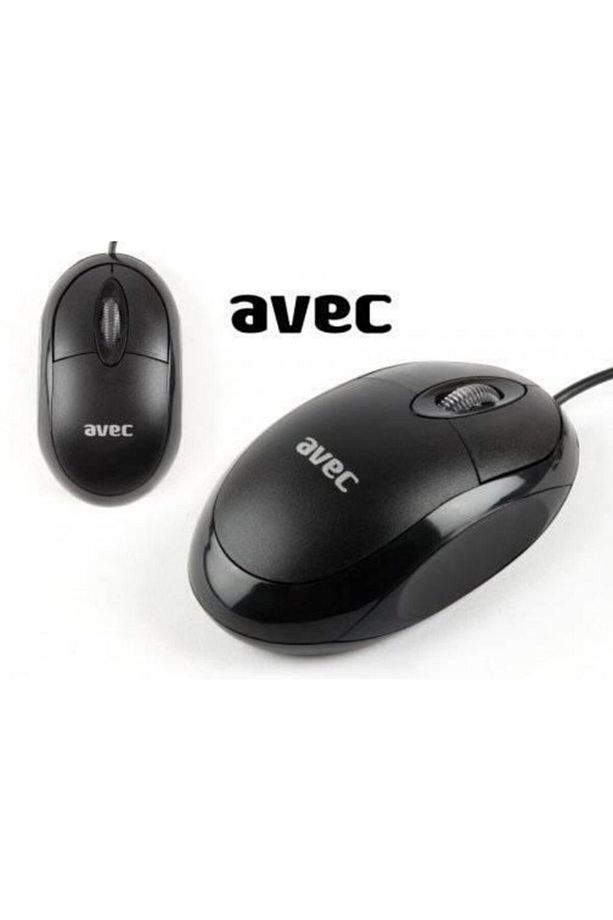 Avec Av-600 1000 Dpi Usb Siyah Kablolu Mouse - 1