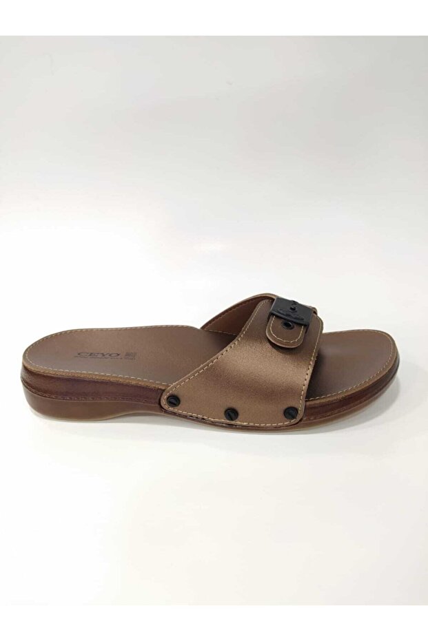 6500 Minelli Ortopedik Bakır Terlik - 3