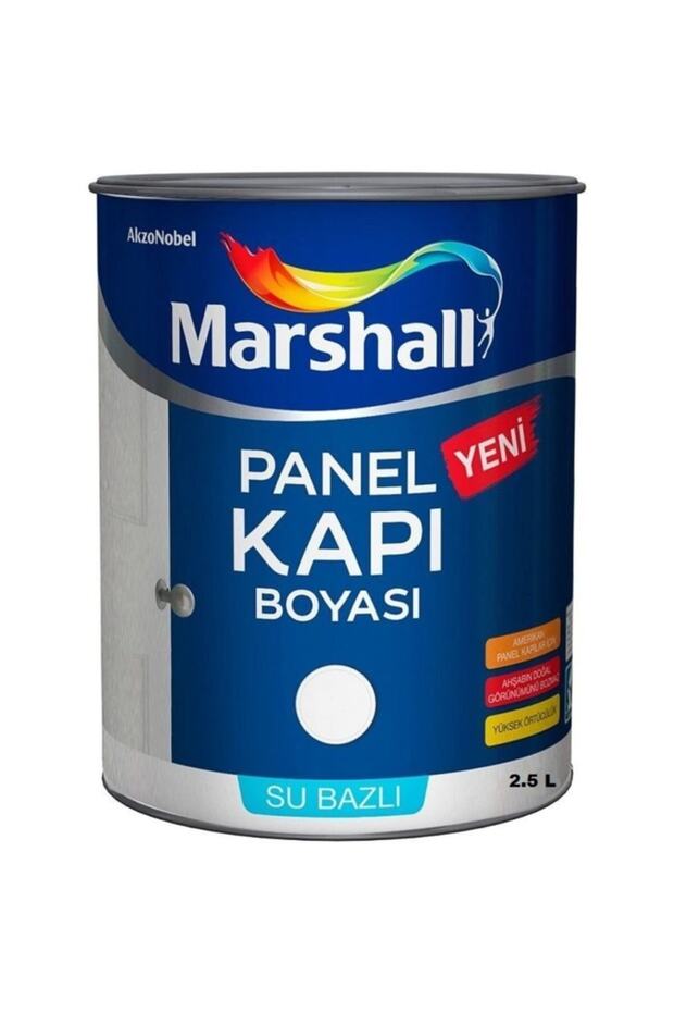 Su Bazlı Panel Kapı Boyası 2.5 Lt Kül Bulutu - 1