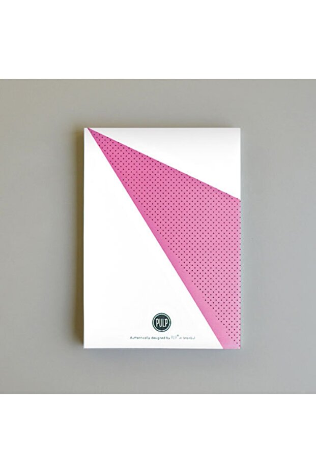 Pembe Panjur Noktalı Defter (A5) - 2