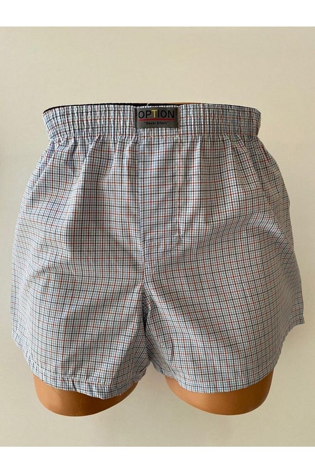 Erkek 5'li Paket Poplin (Pamuk) Boxer Şort - 6