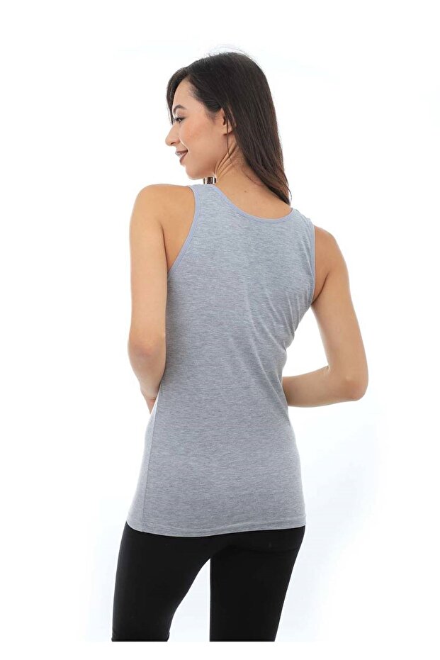 Tutku Elastane Undershirt 174 | Grey - 2