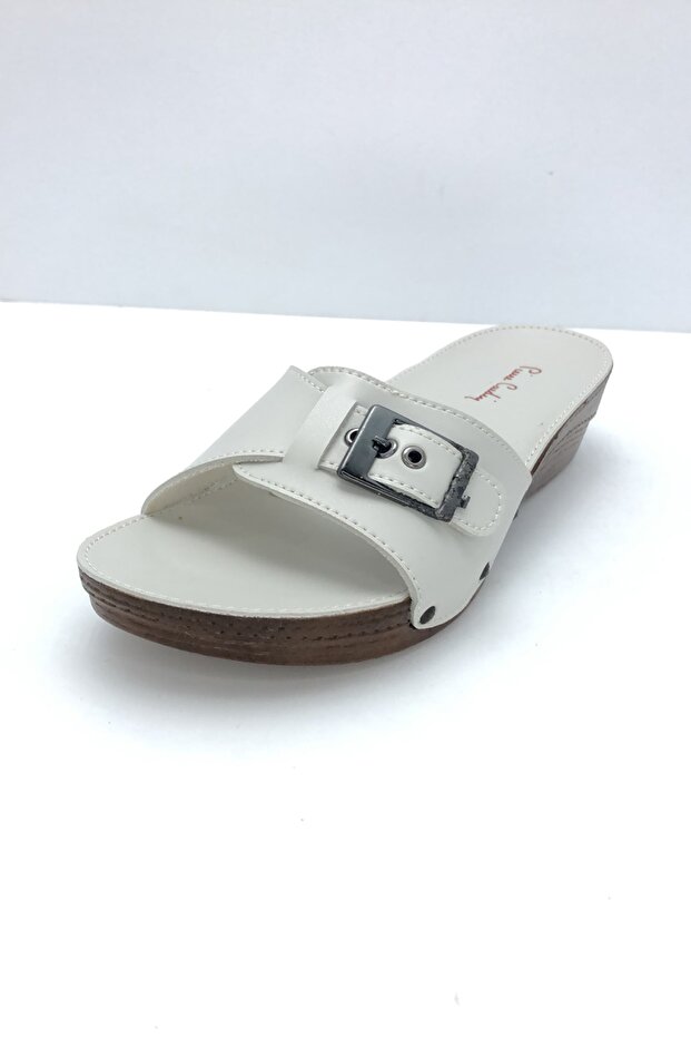 Women's Beige House Slippers Cream