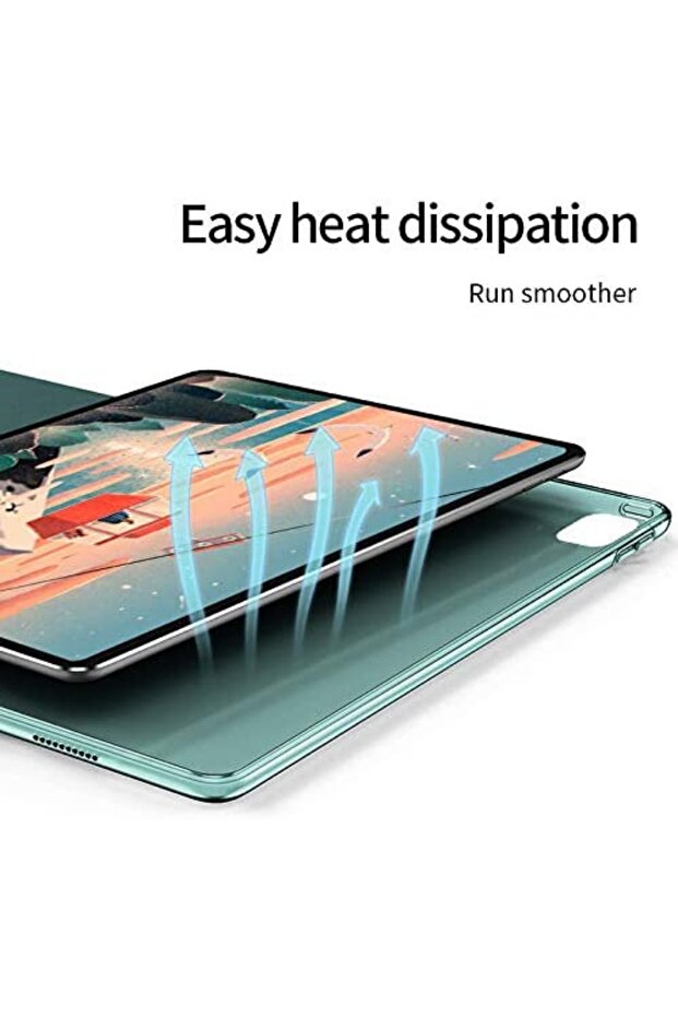 Ipad Pro 12.9 '' 2020 Uyumlu  Hafif Katlanır Akıllı Kılıf - 6