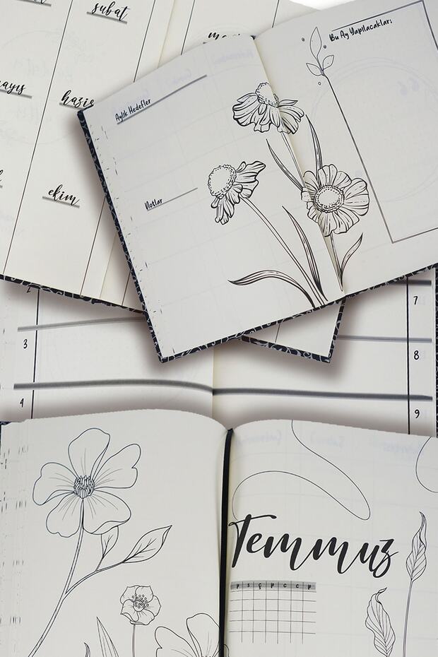 Tarihsiz Ajanda Planner - 3