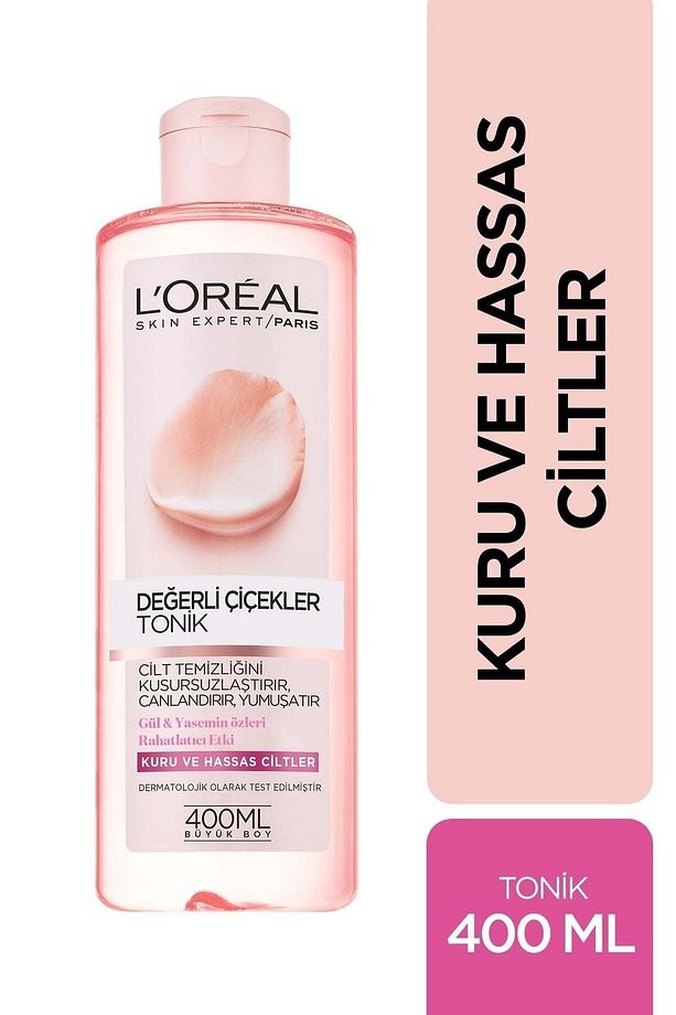 Değerli Çiçekler Kuru Ve Hassas Cilt Tonik 400 ml 3600523440199 - 2