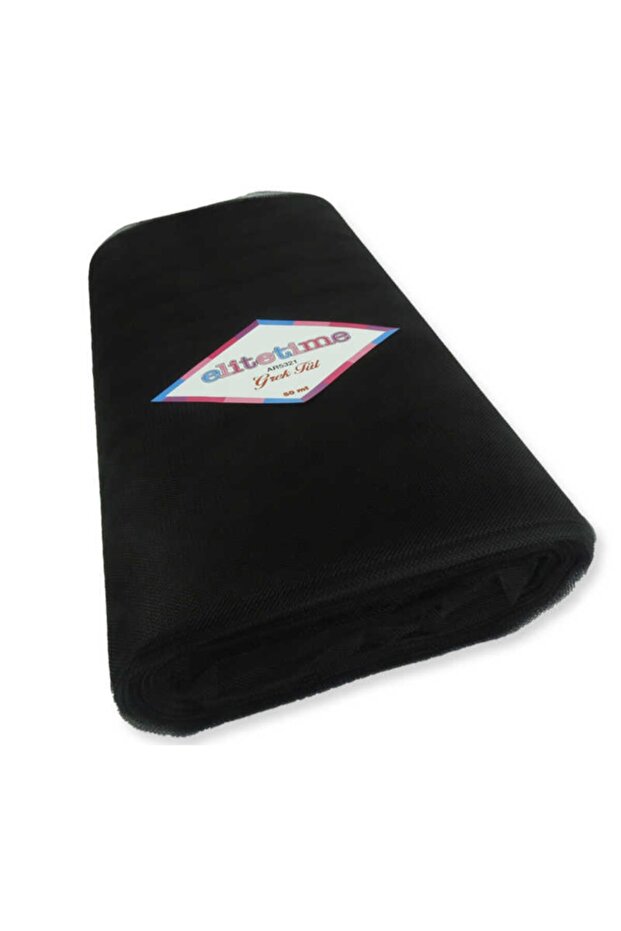 Black Grek Tulle 2 X 2 Mt