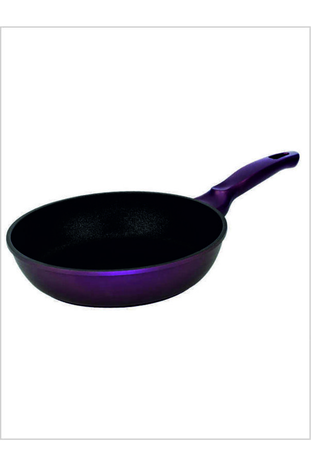 Large 2.6 Liter 26 cm Heat Resistant Thick Cast Iron Wok Wog Vog Vok Pan with Handle, Suitable for Stovetop Use