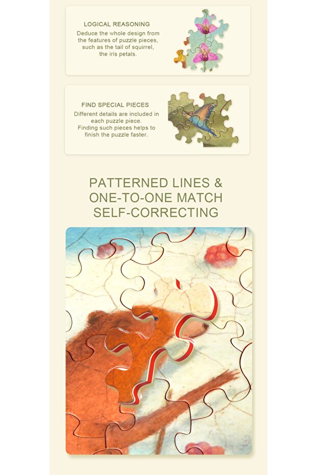 Yaratıcı Puzzle- Şapkalı Arı - 3