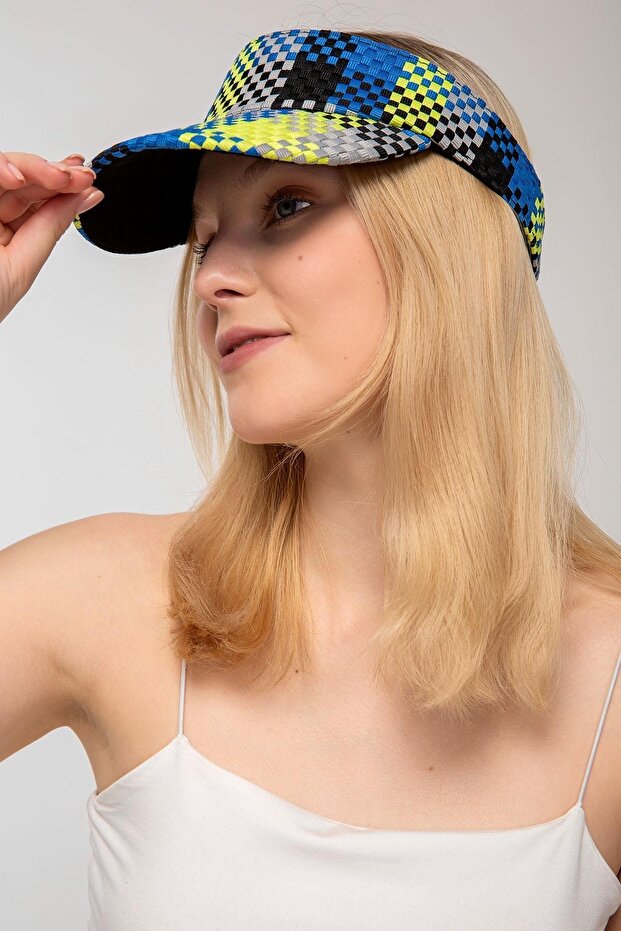 قبعة واقية من القش موديل Saria Moda - 2