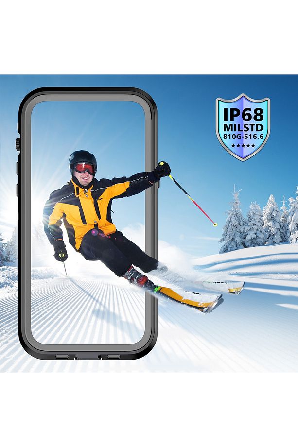 Iphone 13 Pro Max Uyumlu Kılıf 360 Derece Kaplar Proff Su Geçirmez Zırh Tank Kapak Case - 5