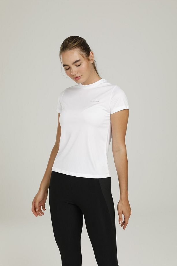 Ct123 Basıc Pes C Neck T- Kadın Kısa Kol T-shirt - 2