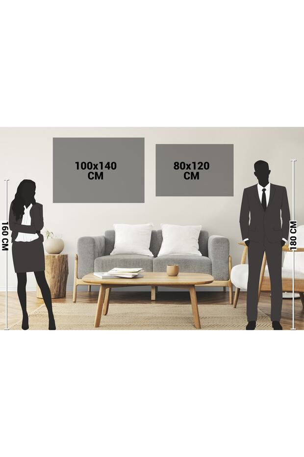 Anka Kuşu Kanvas Tablo - 5