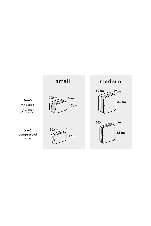 Bpc-m-ch-1 Medium Packing Cube - 8