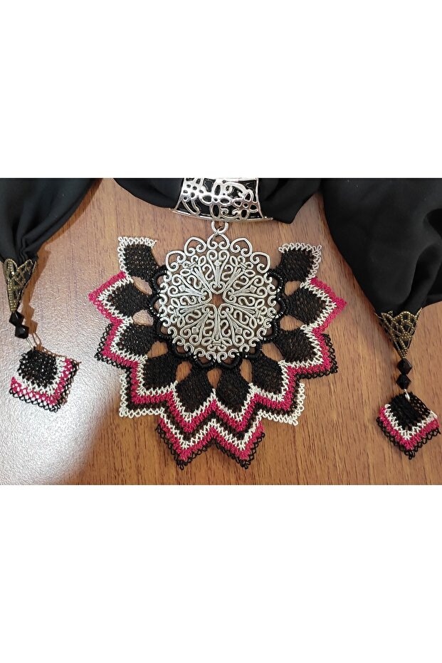 Needle Embroidered Scarf