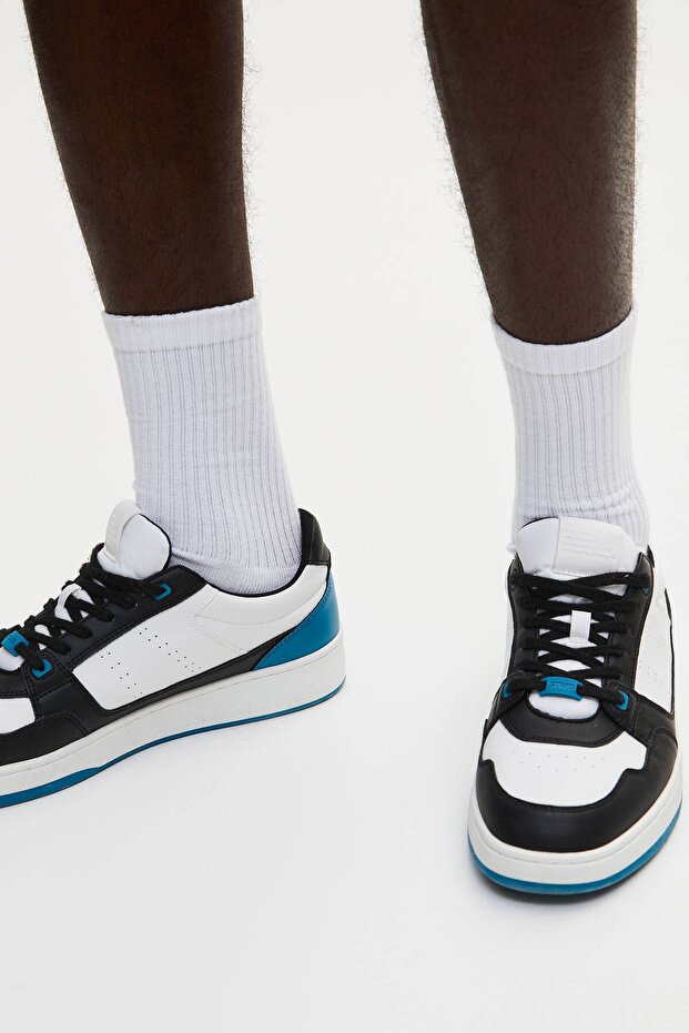 3'lü Uzun Basic Çorap Paketi - 5