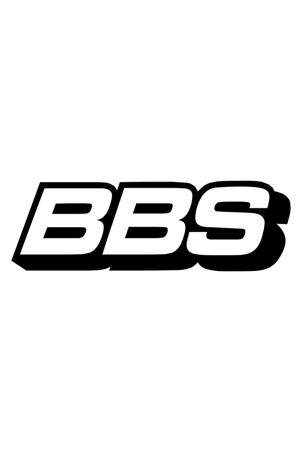 ملصق زجاجي للسيارة مقاس 15 × 5 سم Bbs