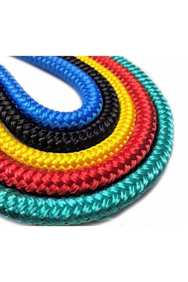 Renkli Iskota Halat Ip Sarı 8 Mm 10 Metre - 2