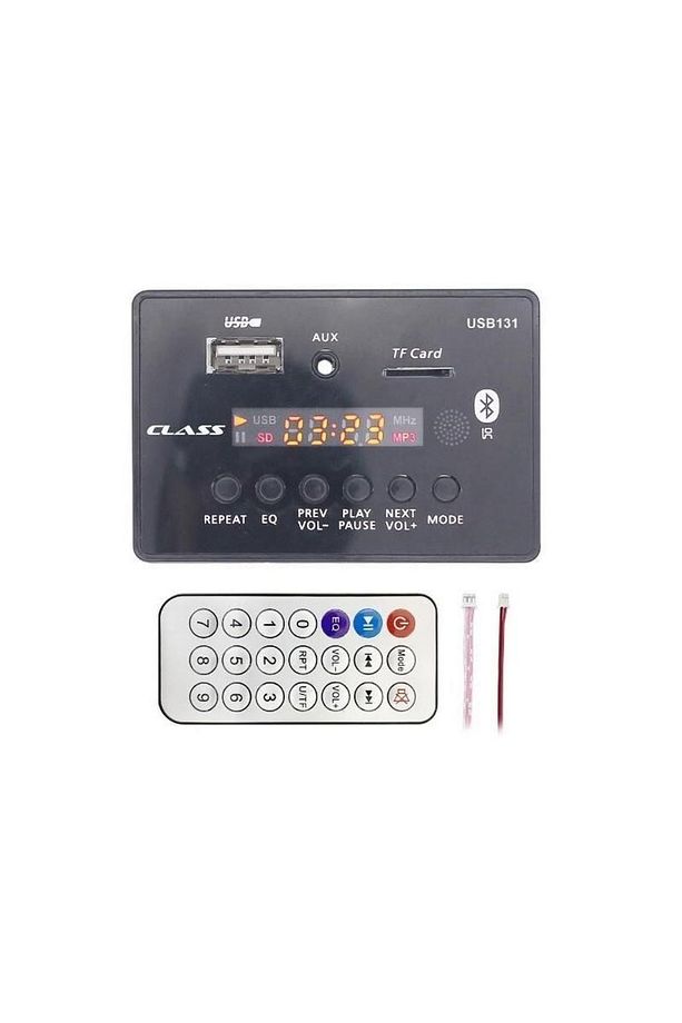 Usb-131 Aux Usb-sd-bluetooth Çevirici Kumandalı Dokoder Kartı - 1