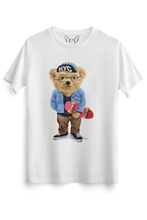 تيشيرت أبيض من Stay Cool Tedy Bear