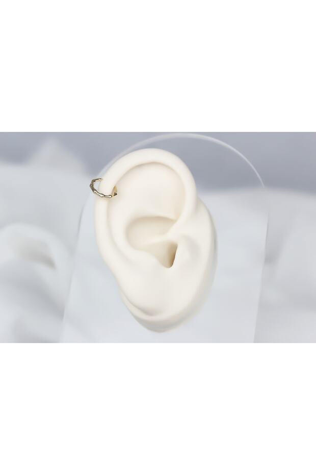 Altın Burgu Halka Piercing - 2
