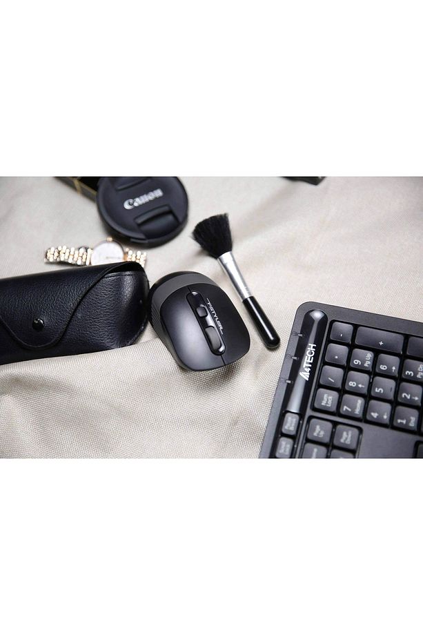 Kablosuz Mouse Nano Sessiz Wireless Pilli Ergonomik Fg10s Siyah - 8