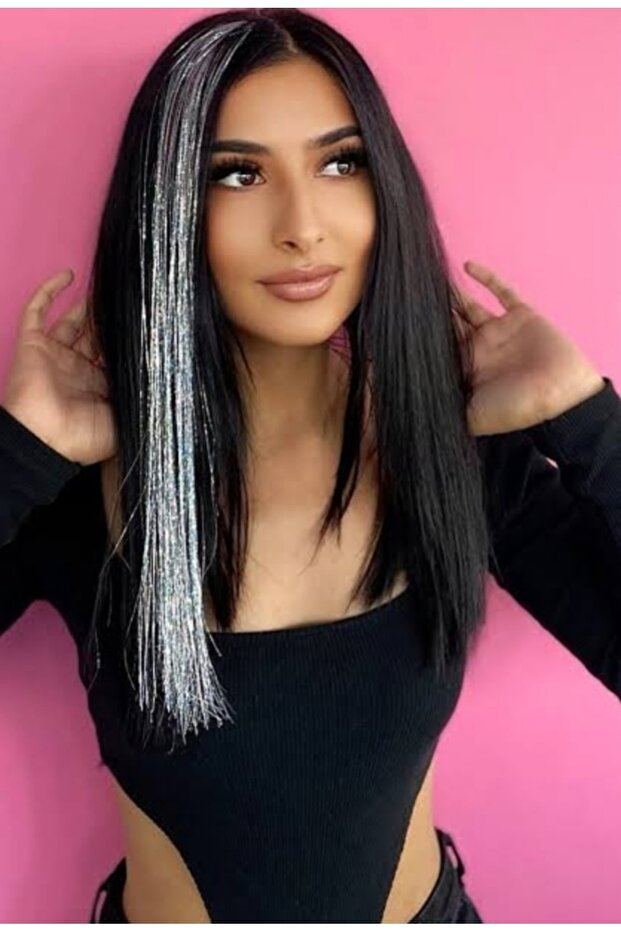 Glitter pentru păr argintiu - 1