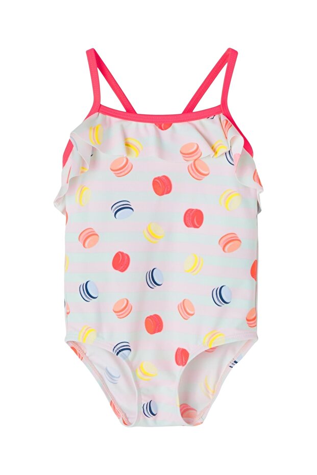 Girl's Fuchsia Swimsuit