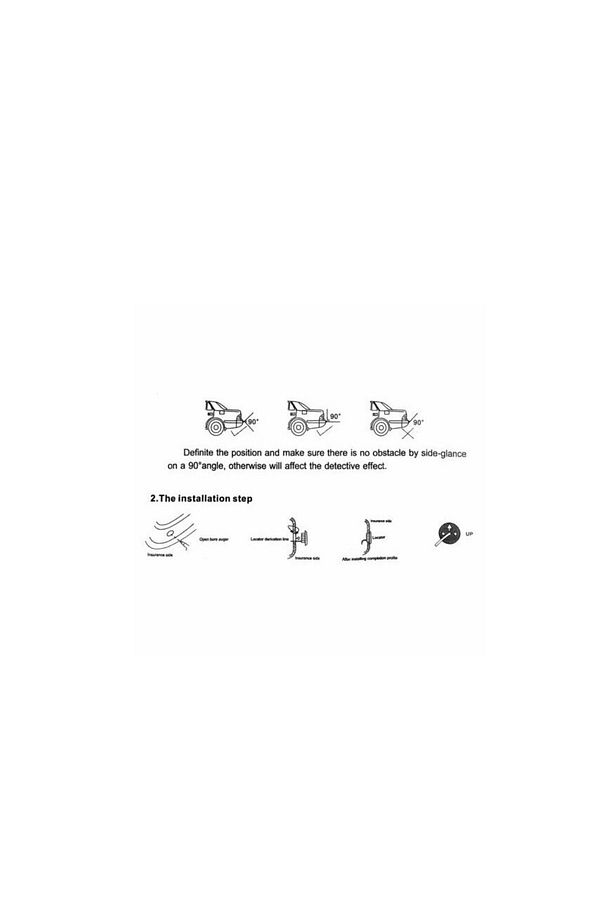 Park Sensörü - Park Sensör - Parking Sensor ( Ses Ikazlı ) Pmx - 2