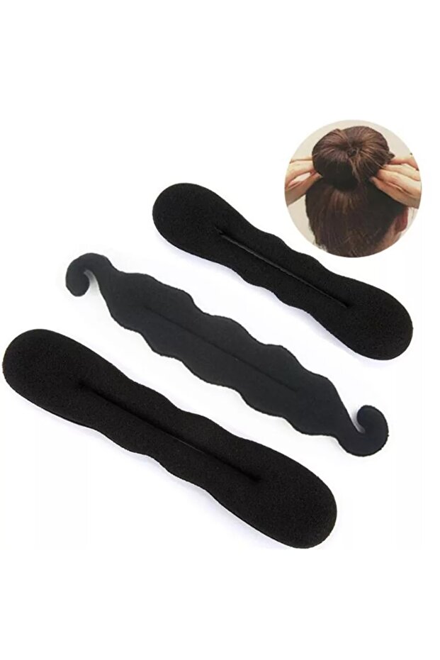 3 Pieces Knob Buckle Sponge Buckle