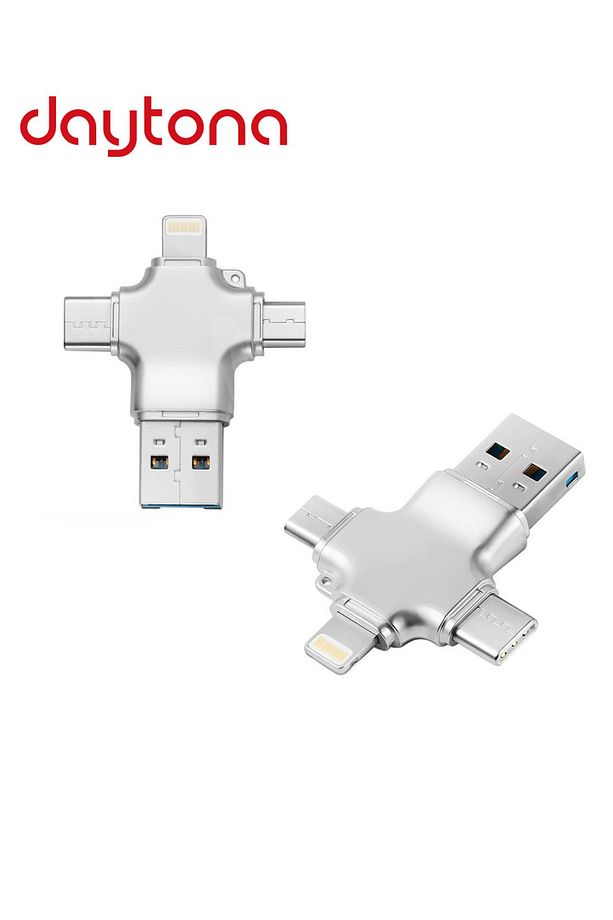 Hc05 Ios Apple Android Type-c Lightning Usb-a Microsd Tf Kart Okuyucu - 2