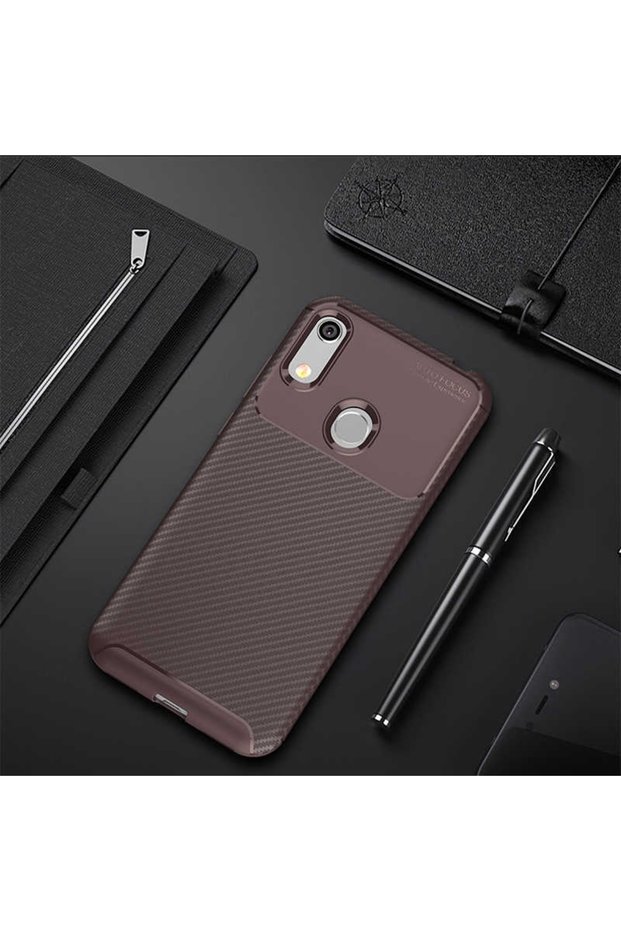 Case Carbon Design Cover for Huawei Honor 8A Mobile Phone